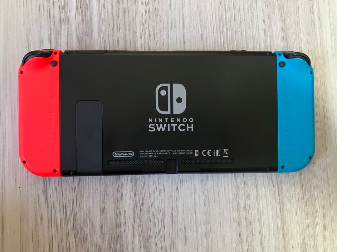 【美品】Nintendo Switch 本体 青/赤 Joy-Con