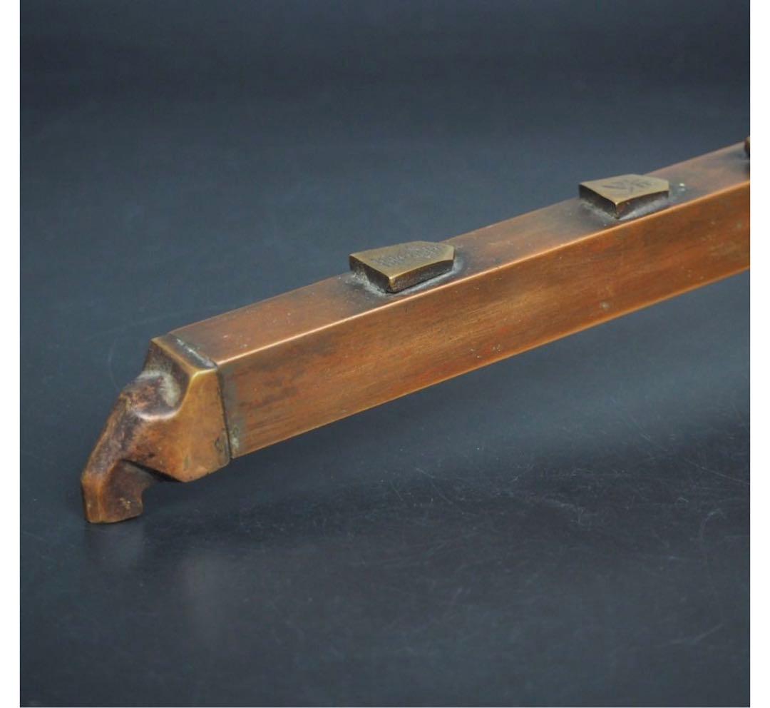 送料無料 明治金工　大型将棋矢立　27.5ｃｍ　置物