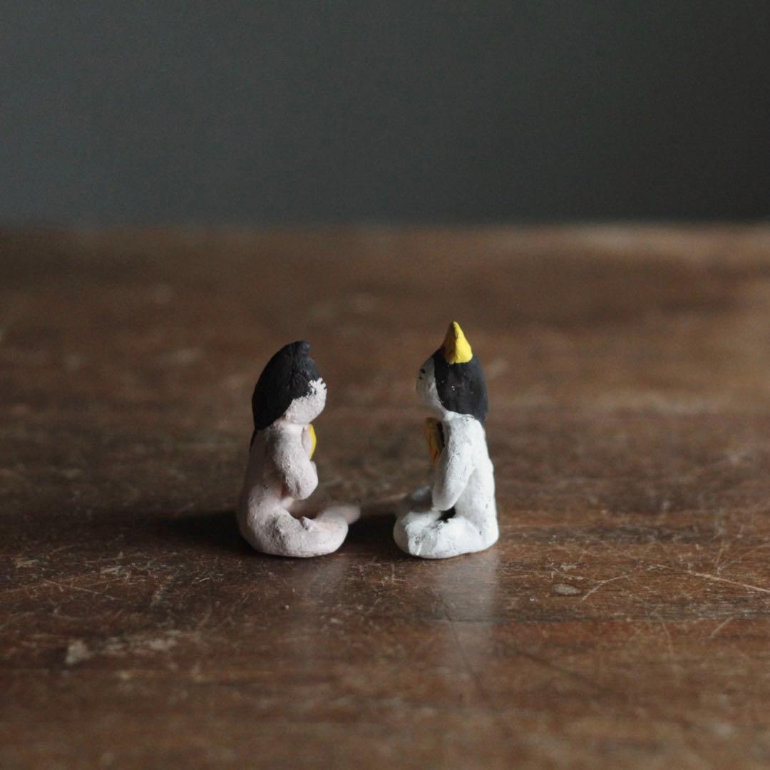 住吉人形 裸雛 古作 郷土人形 土人形 民芸 古道具 アンティーク オブジェ