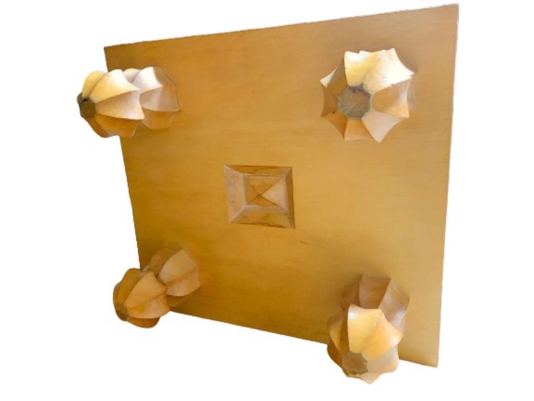 【希少】6.6寸 本榧 囲碁盤セット ヘソ 脚付き 桐箱 碁笥付き