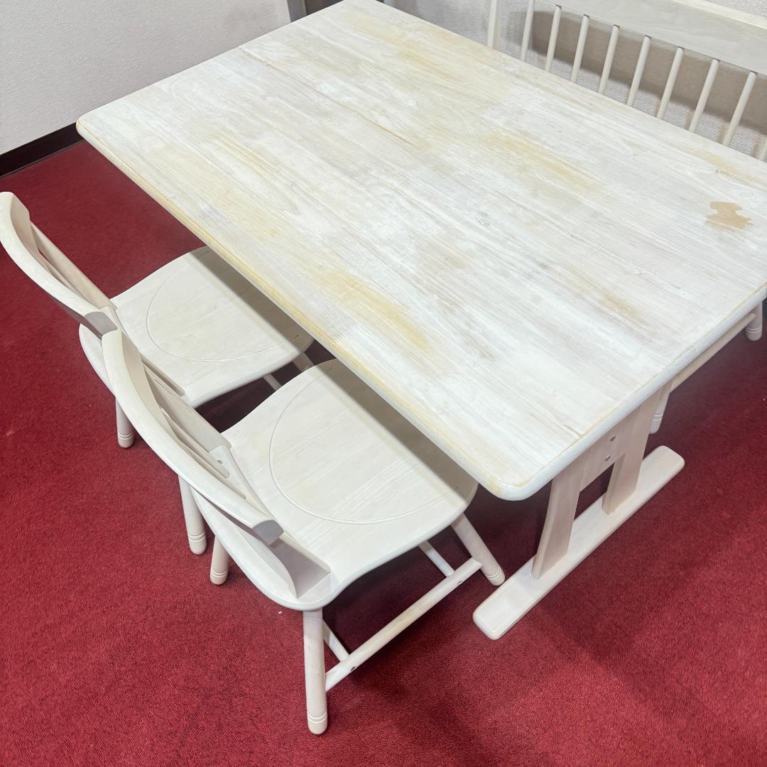 東京23区送料無料　超美品ダイニングテーブル4点セット