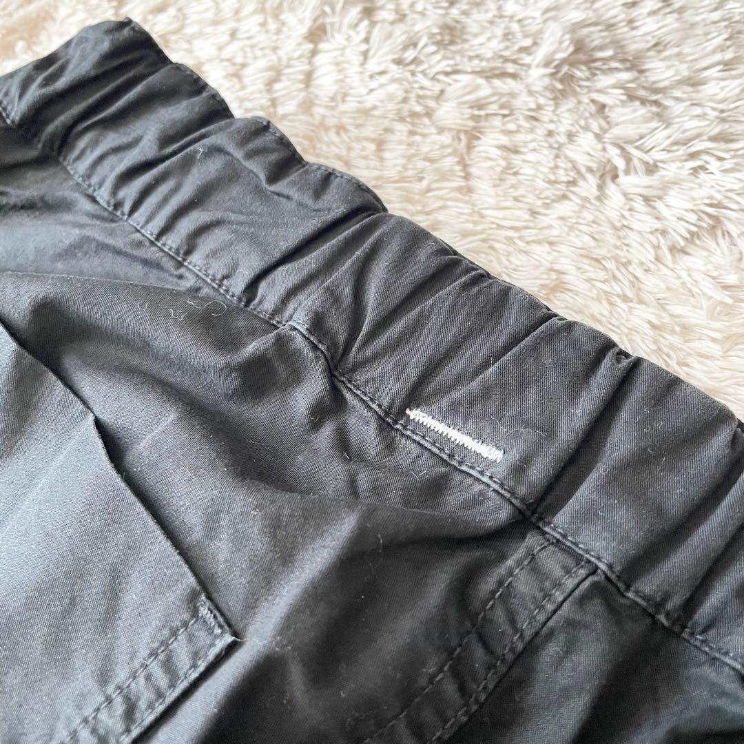 美品 MHL ファインコットンイージーパンツ 1 黒