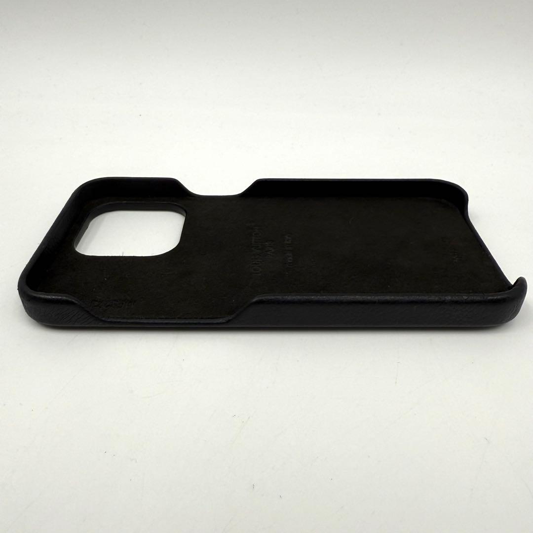鑑定済】 ルイヴィトン モノグラム iPhone15promax ケース 黒
