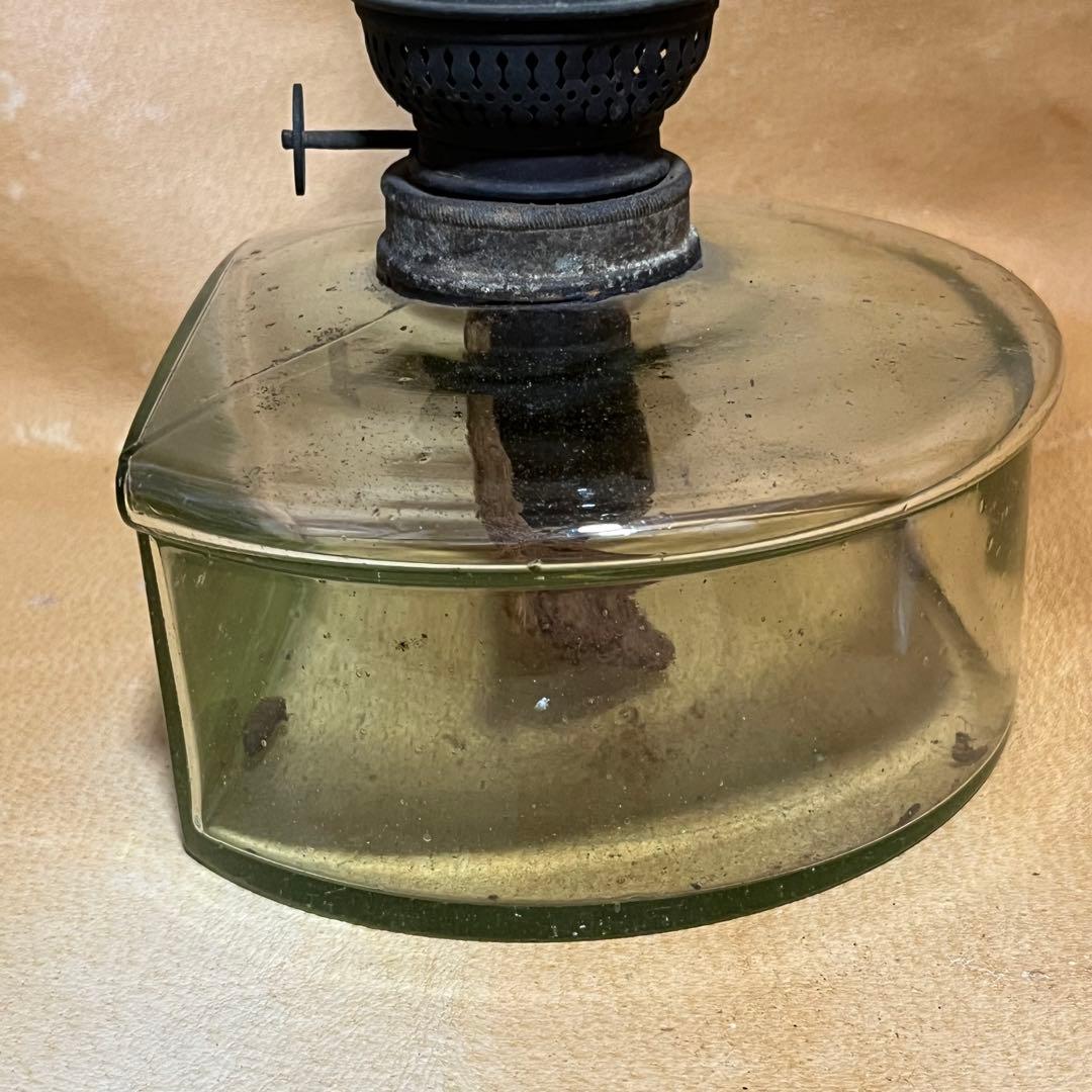 骨董 明治時代 石油ランプ 洋燈 - メルカリ