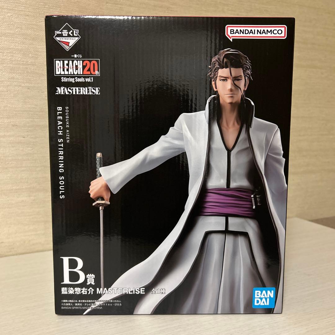 一番くじ BLEACH B賞 藍染惣右介 フィギュア MASTERLISE - メルカリ