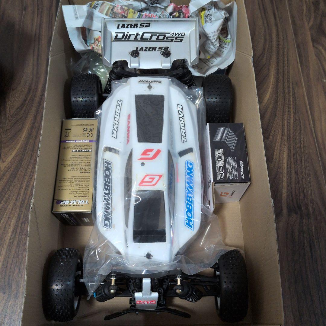 京商　レーザーSBダートクロス　4WD　メカ・プロポセット（各取説あり）