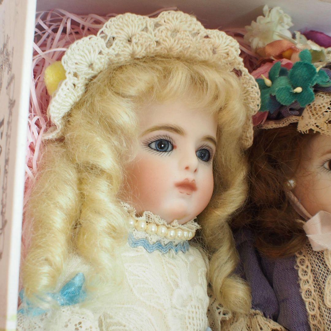 アンティーク リプロ ブリュ ビスクドール ペティート ミニョネット