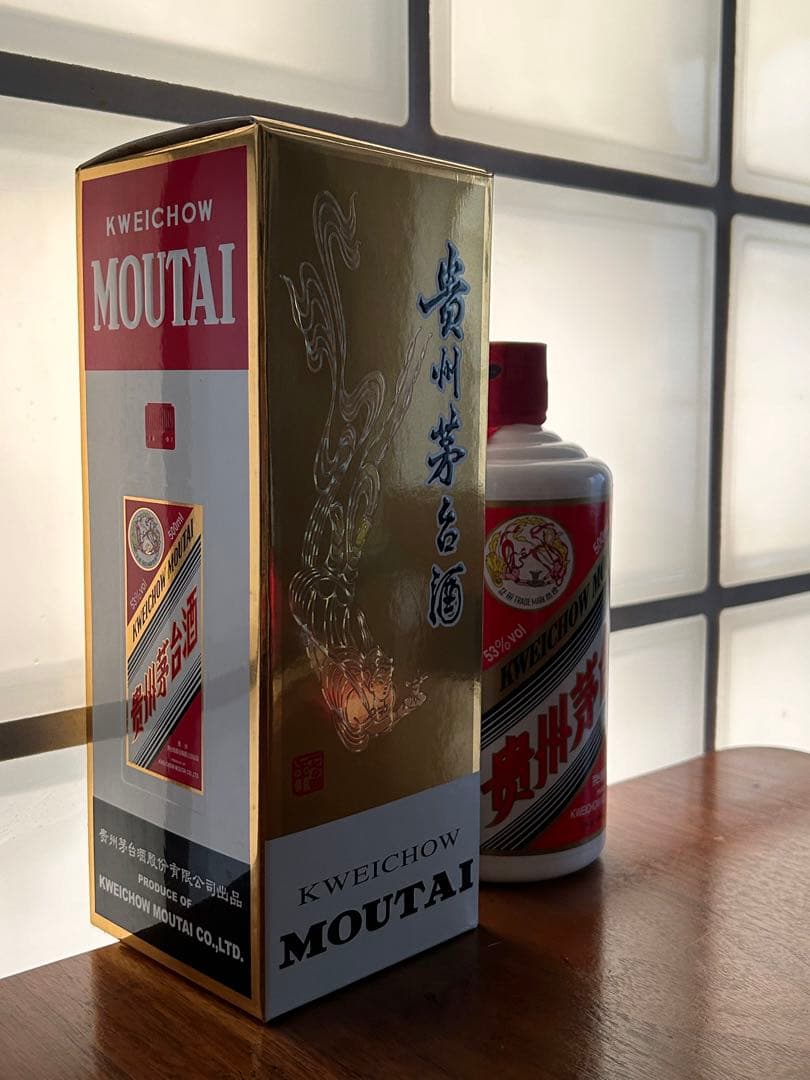 新入荷！ 貴州茅台酒 マオタイ 天女ラベル 2019年500ml 53%ミニグラス