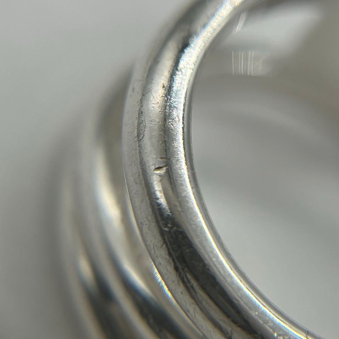 ティファニー TIFFANY ダイアゴナルリング 12号 SV925