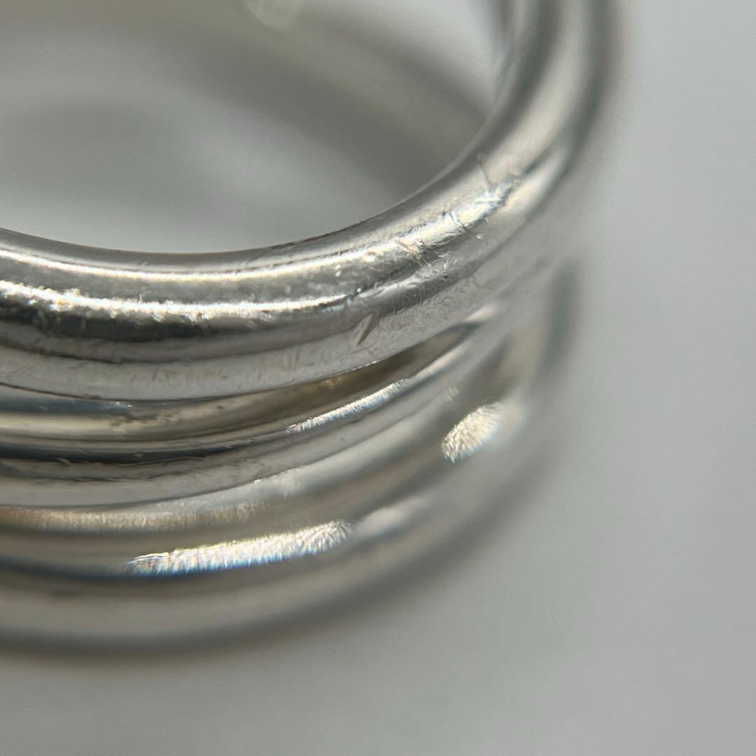 ティファニー TIFFANY ダイアゴナルリング 12号 SV925