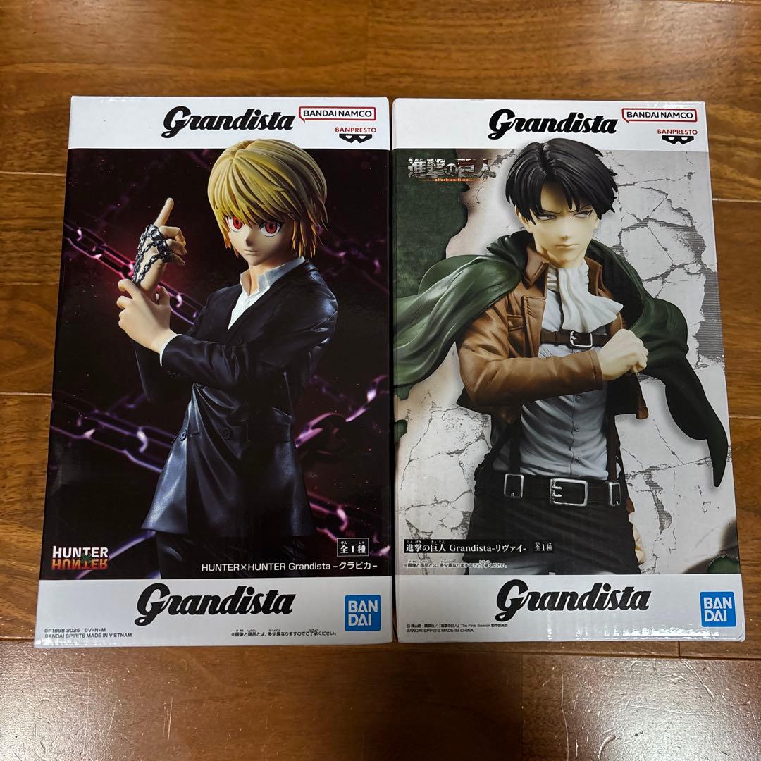 フィギュアクラピカ リヴァイ オカルン ルフィ フリーレン シュタルク 金色の闇