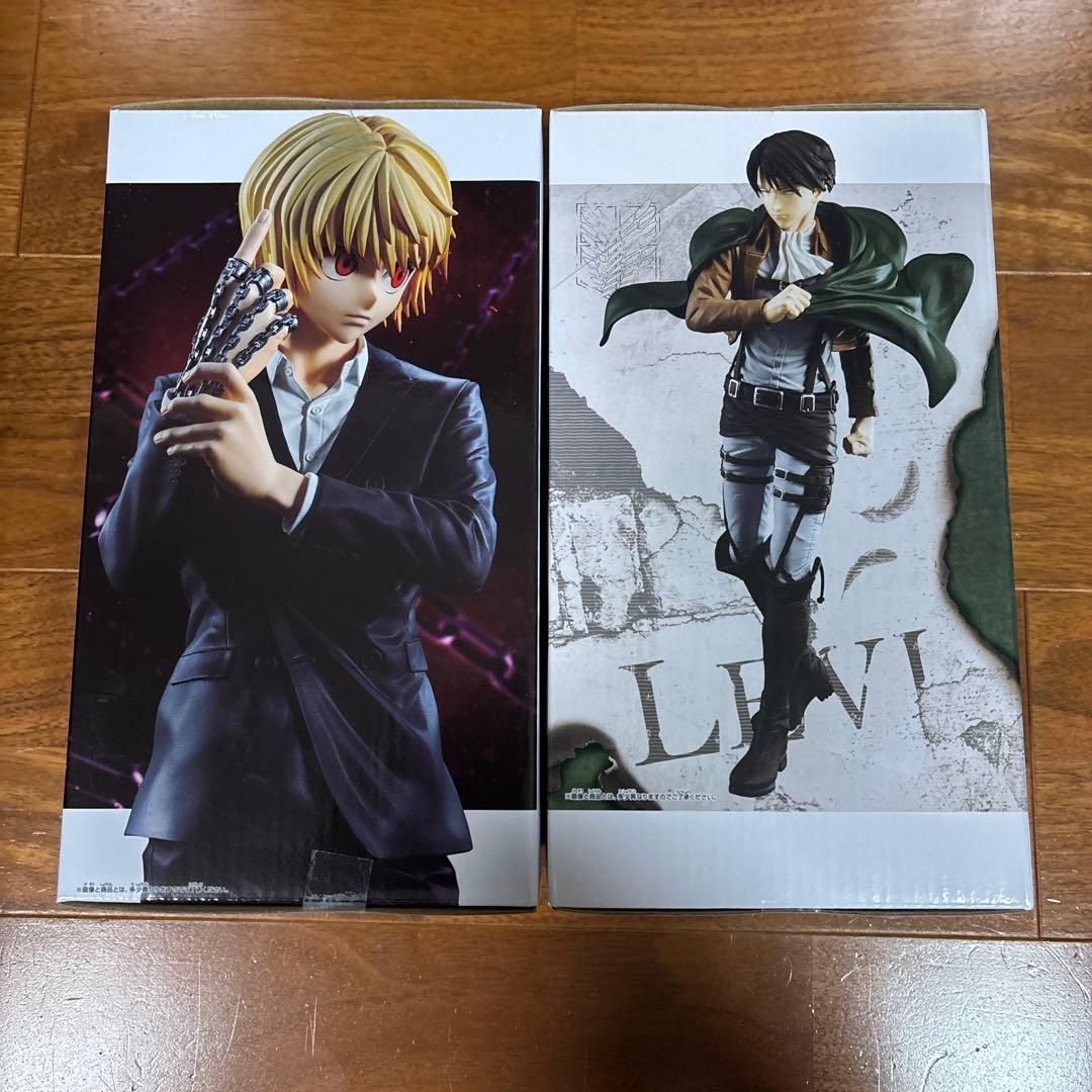 フィギュアクラピカ リヴァイ オカルン ルフィ フリーレン シュタルク 金色の闇