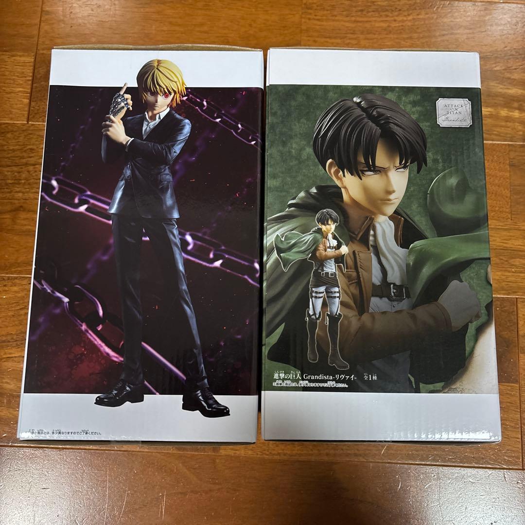 フィギュアクラピカ リヴァイ オカルン ルフィ フリーレン シュタルク 金色の闇