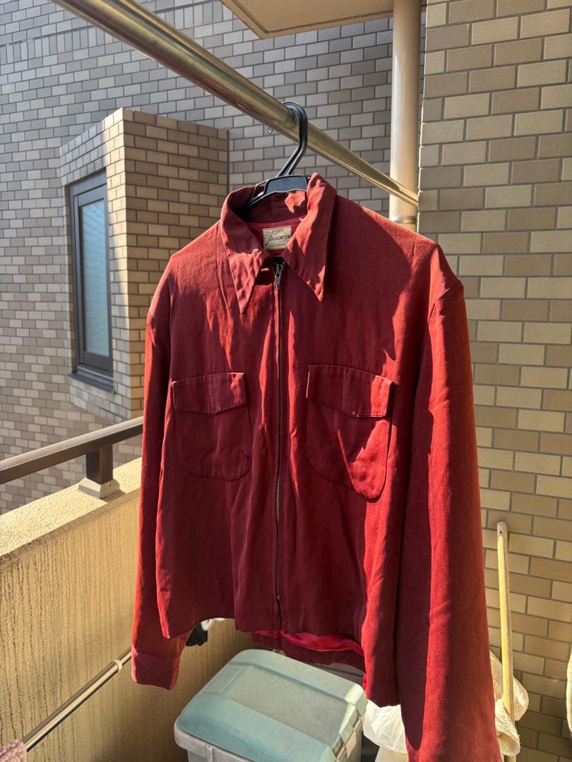 R*様 40s〜50sレーヨンギャバジャン