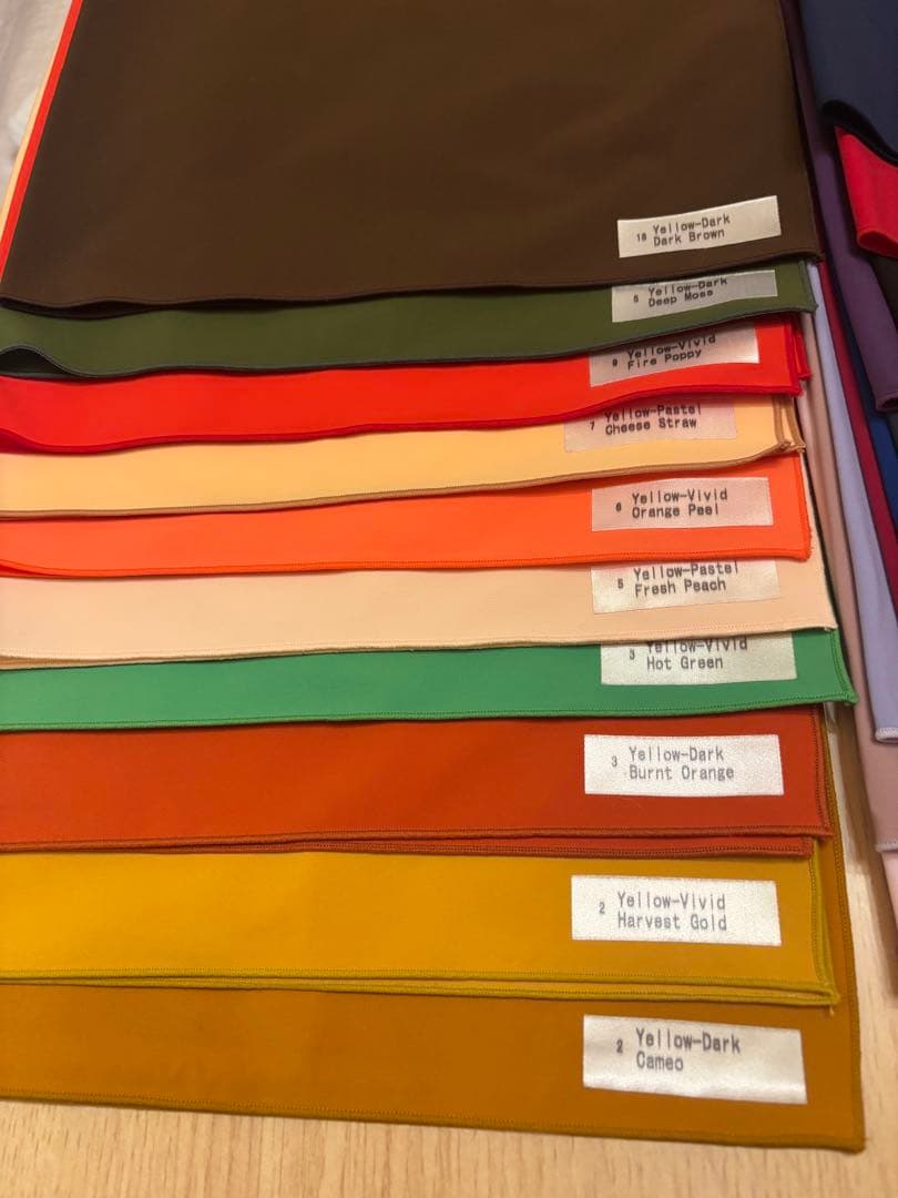 パーソナルカラー診断 ドレープ34枚 オーラ美人