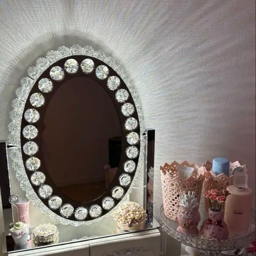 Francfranc風 ドレッサー ハリウッドミラー 女優ミラー Sサイズ