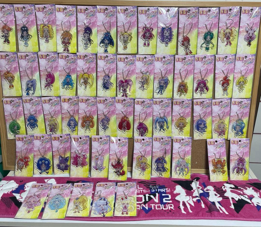 プリキュア 非売品ステッカー アクリルチャーム ヒーリングっど