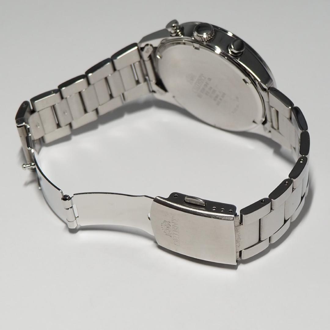 新同品 オリエント ORIENT クロノグラフ メンズ 腕時計 H301