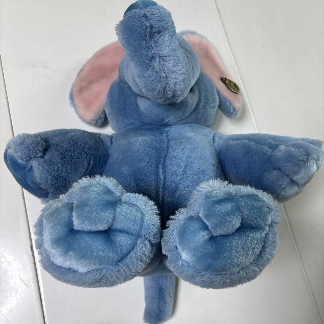 ブルーエレファント パペット ぬいぐるみ 24K プレイトーキン レア