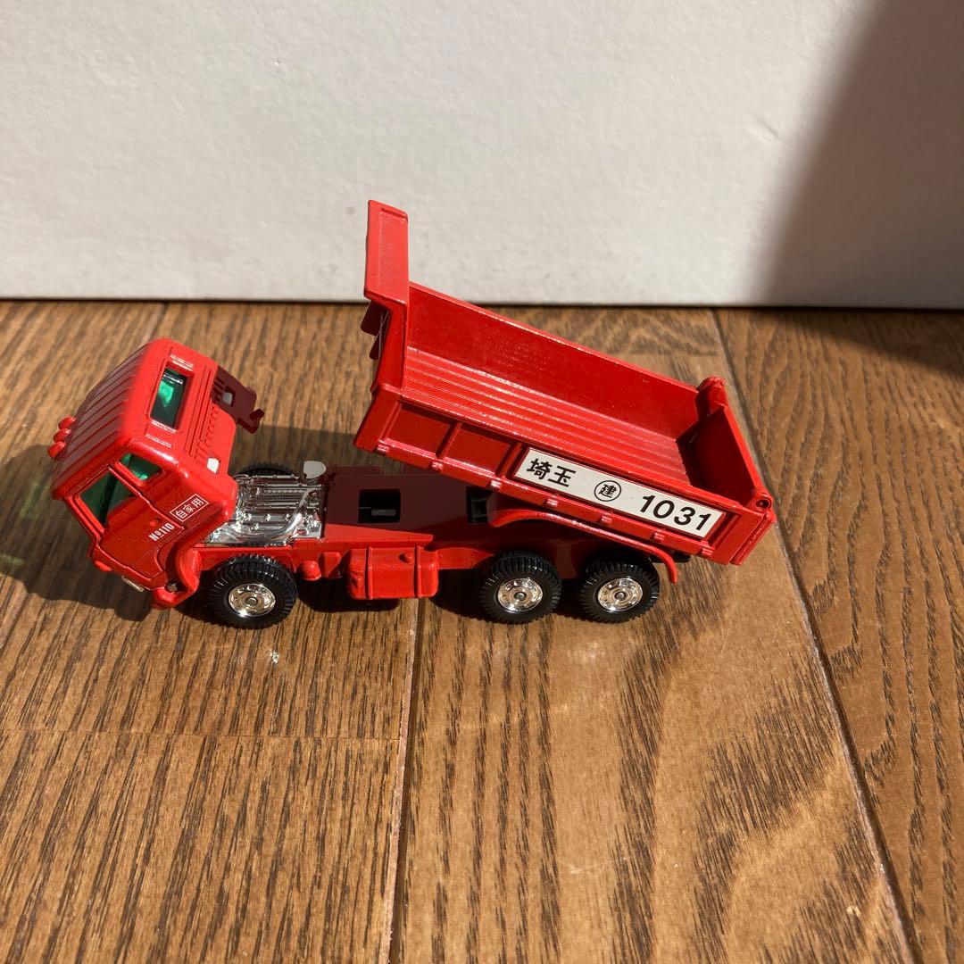 値下げトミカダンディダンプ　 三菱　CANTER 日野ダンプカー赤　2個セット