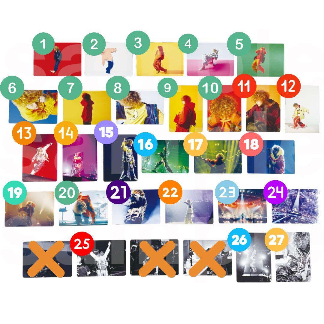 Vaundy little punkトレカ(バラ売り可・説明欄をお読みください