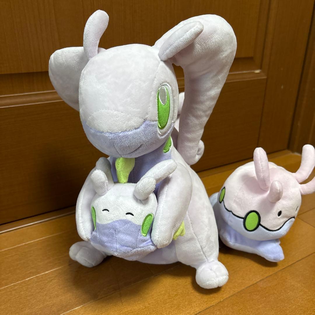 ポケモン　だっこぬいぐるみ　ヌメラ&ヌメルゴン・ミニヌメラ セット