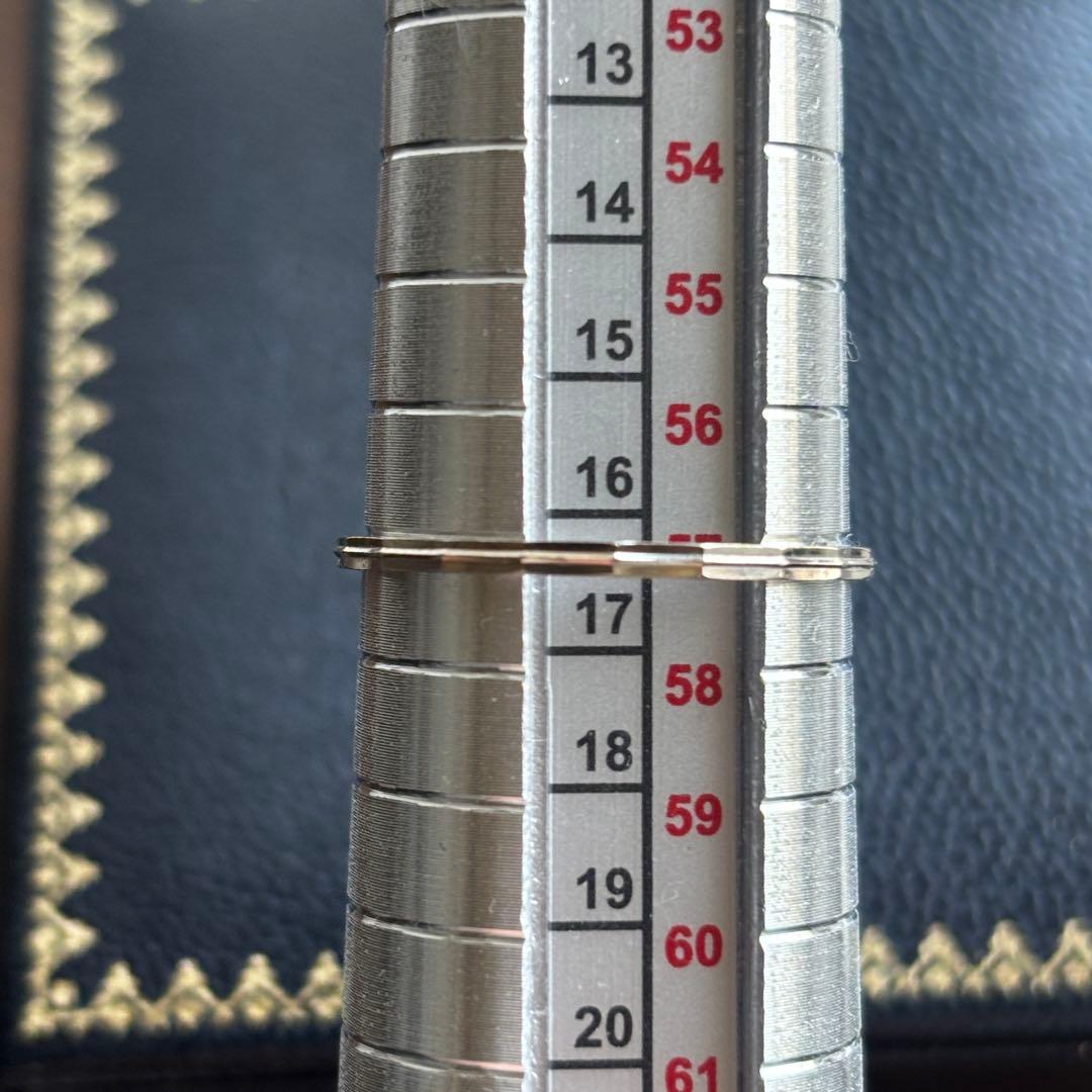 ete K10 シルバーカットリング 16号