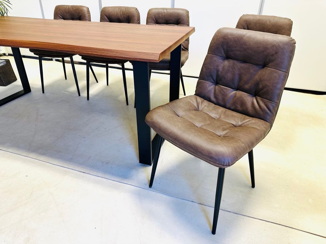 タンスのゲン ダイニングセット 7点セット 6人掛け 幅180cm