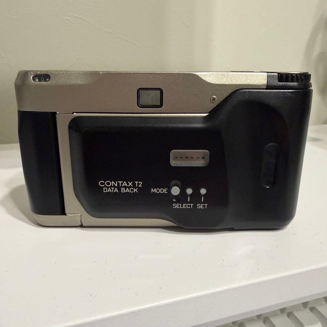 作動品 contax t2 データバック - メルカリ