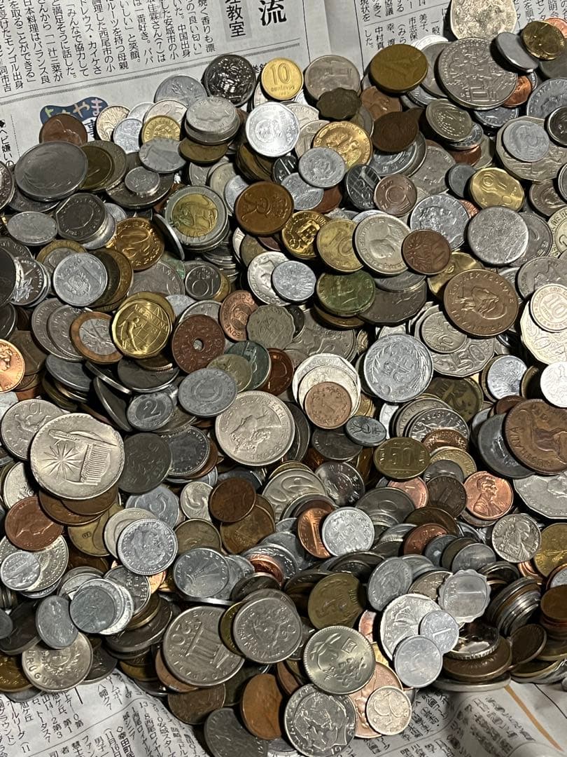 6.0kg 外国 硬貨 古銭 貨幣 まとめて 大量 アメリカ イギリス