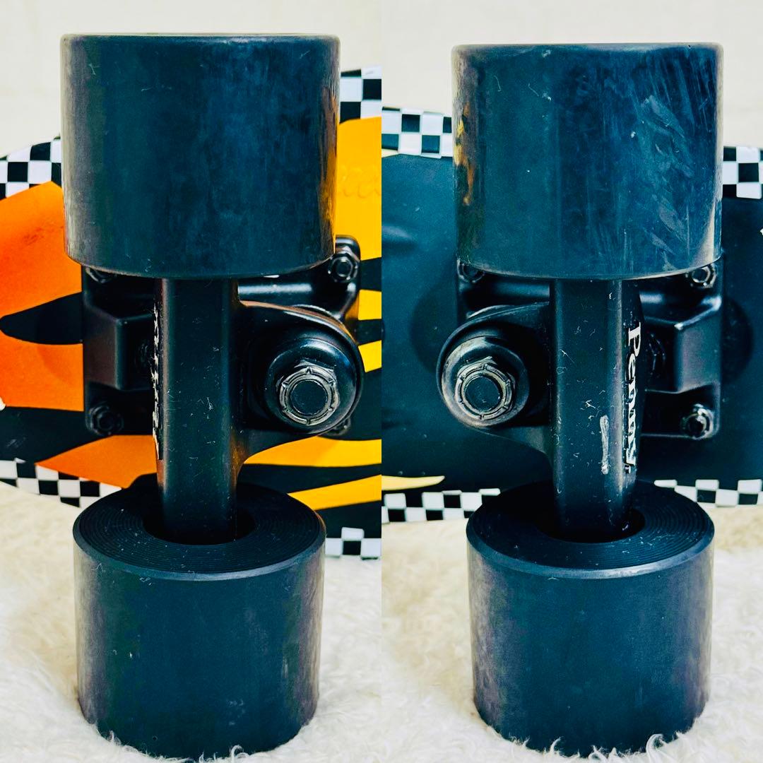 美品✨ミニクルーザー Penny 22インチ ブラックフレイム 正規品