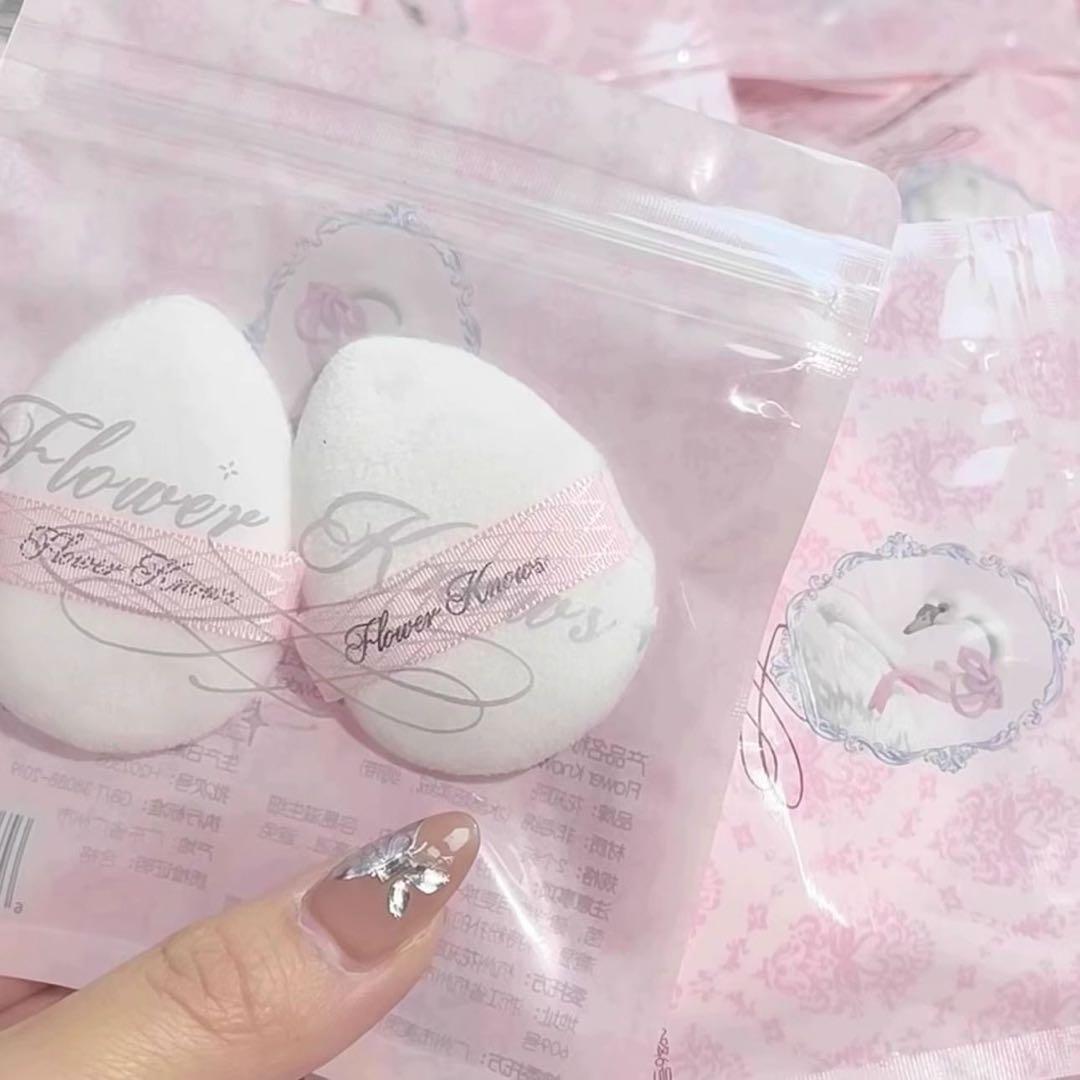 【新品7点セット】フラワーノーズ　スワンバレエ　手鏡＆チーク＆メイクブラシ＆口紅