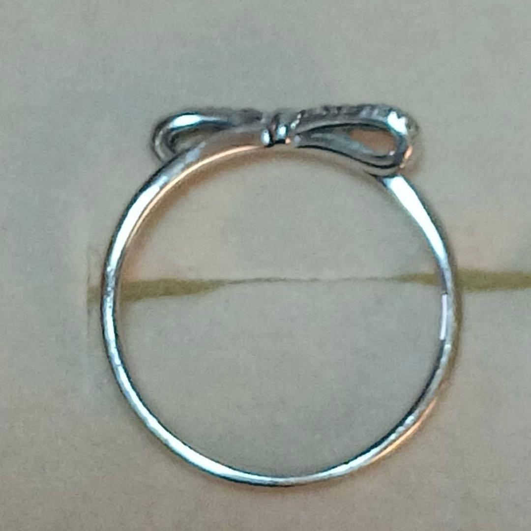 リボンピンキー リング ダイヤ