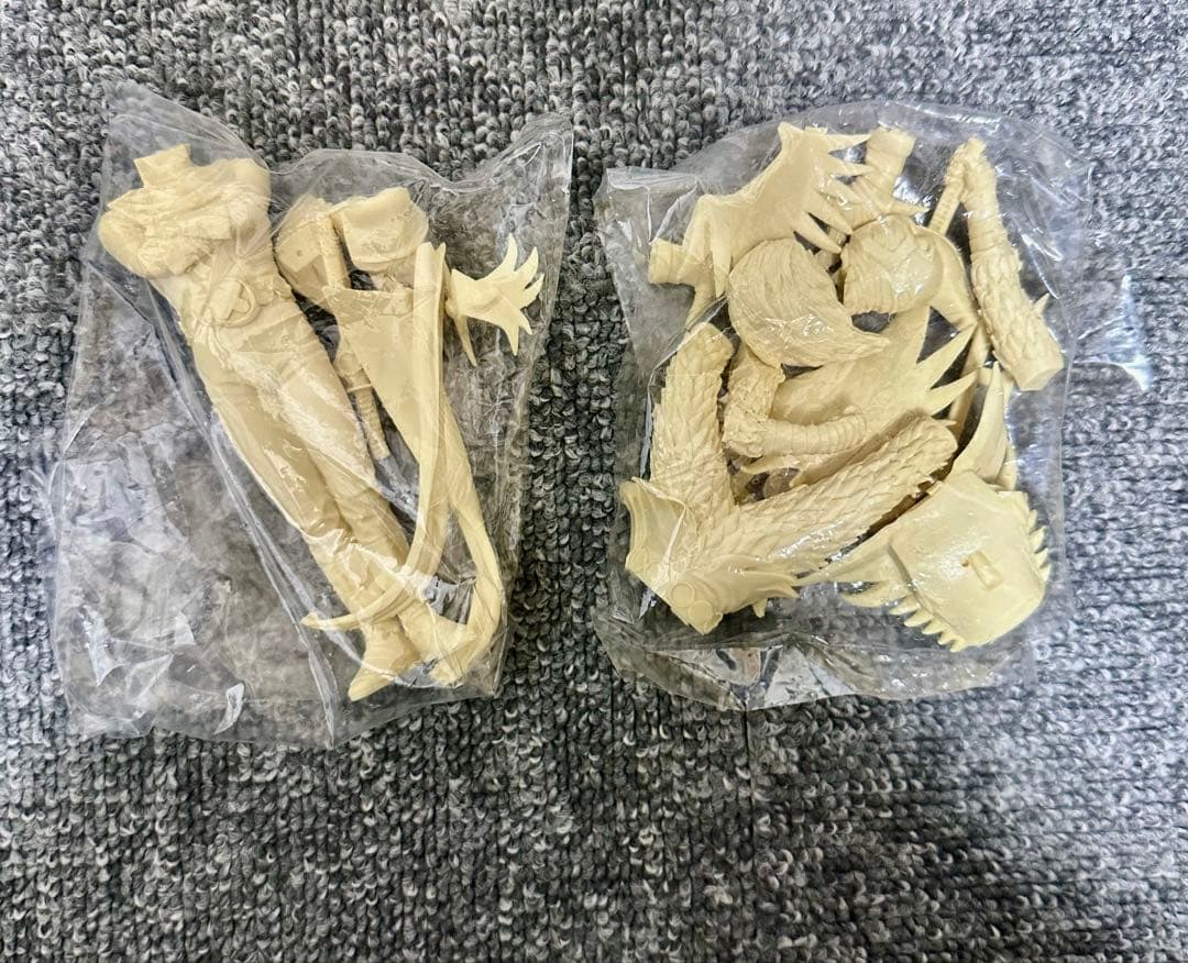 ☆ ガレキ 海洋堂 スーパーヒーローコレクション 変身忍者 嵐＆月ノ輪