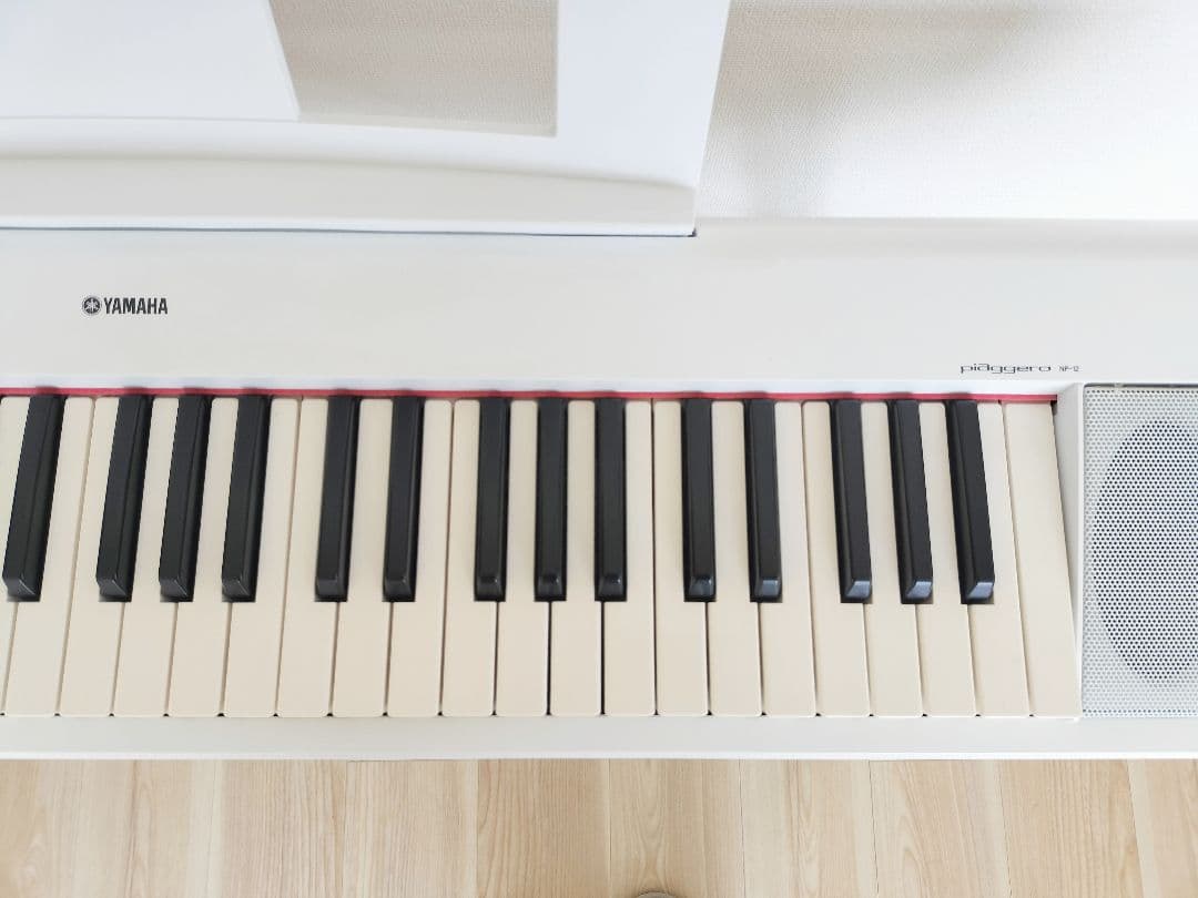Yamaha 61鍵盤電子キーボード ホワイト