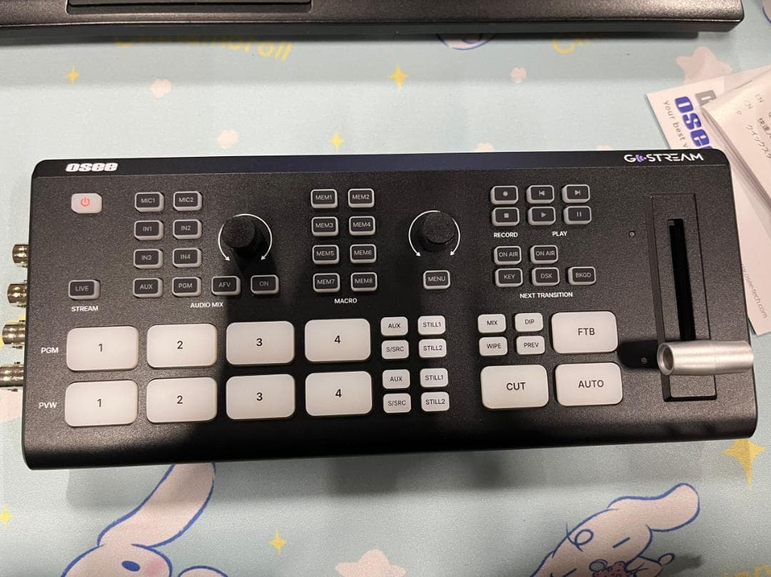 Osee GoStream Duet SDIビデオスイッチャービデオスイッチャー