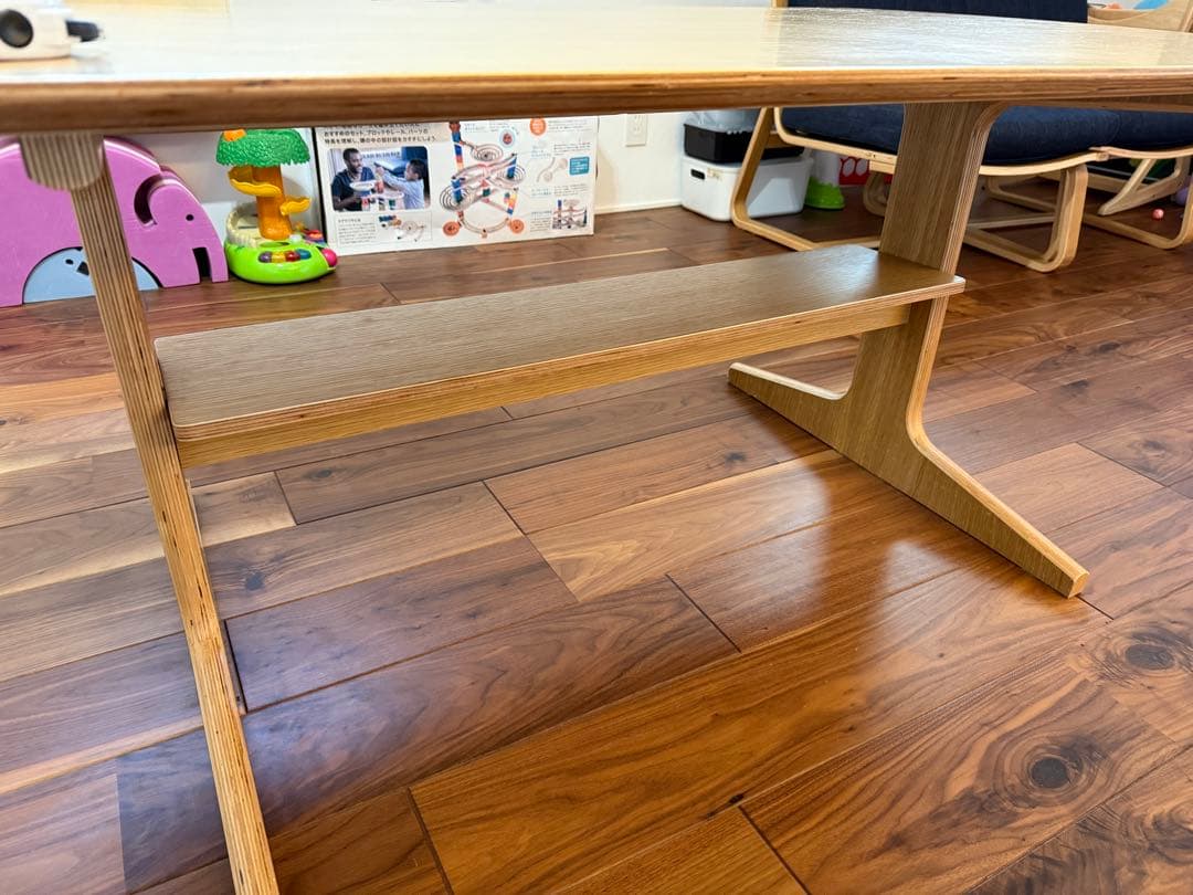 【Tosu様・手渡し】無印良品　リビングでもダイニングでもつかえるテーブル・４
