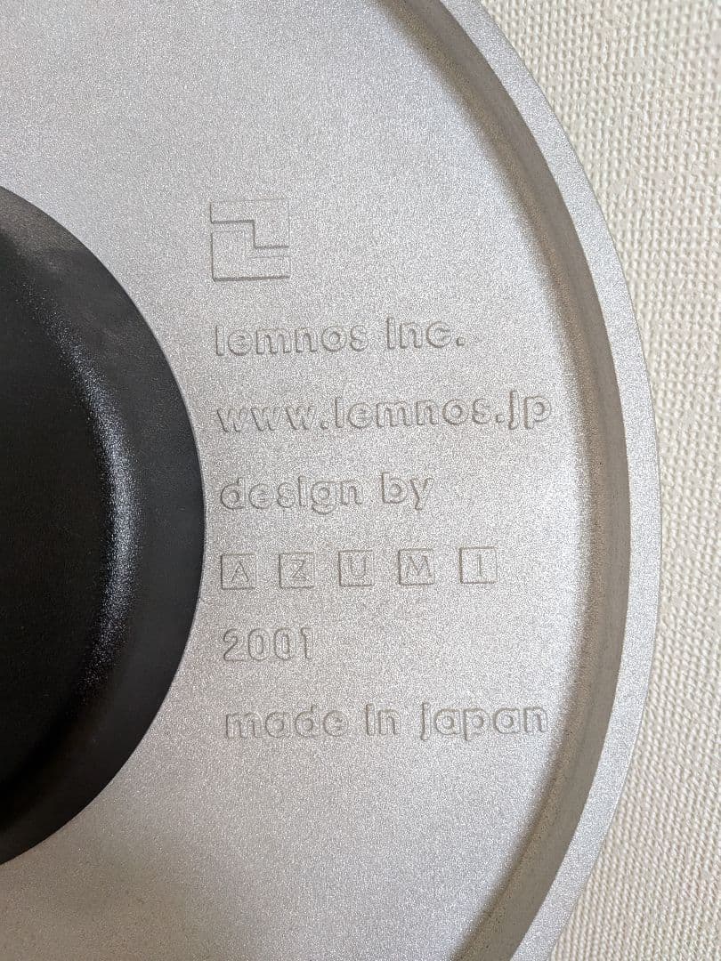 m*様 壁掛け レムノス エッジクロック Lサイズ AZUMI