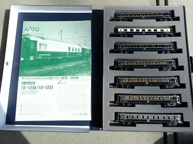T*A様 Ｎゲージ　ＫＡＴＯ　「オリエントエクスプレス’88」基本・増結セット