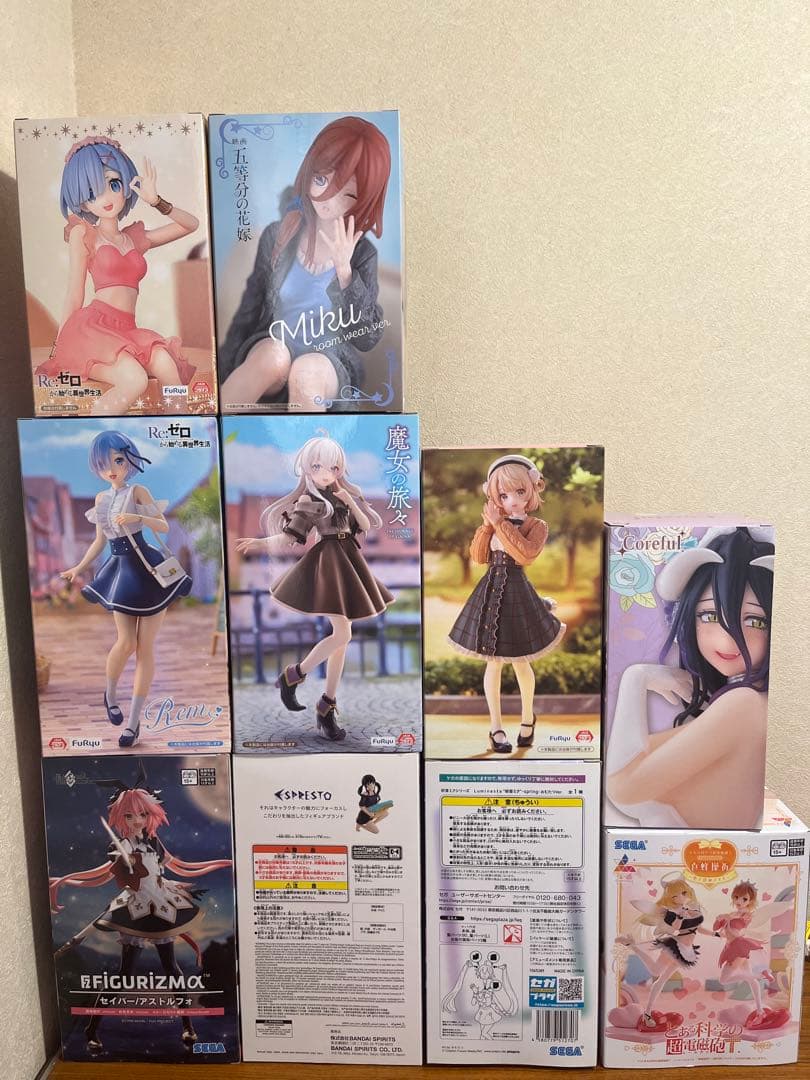 【新品・未開封】プライズフィギュア　10点セット　まとめ売り