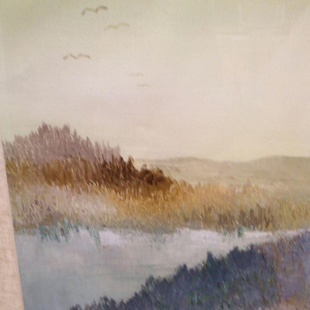 M▽大型水彩額　絵画　額♪