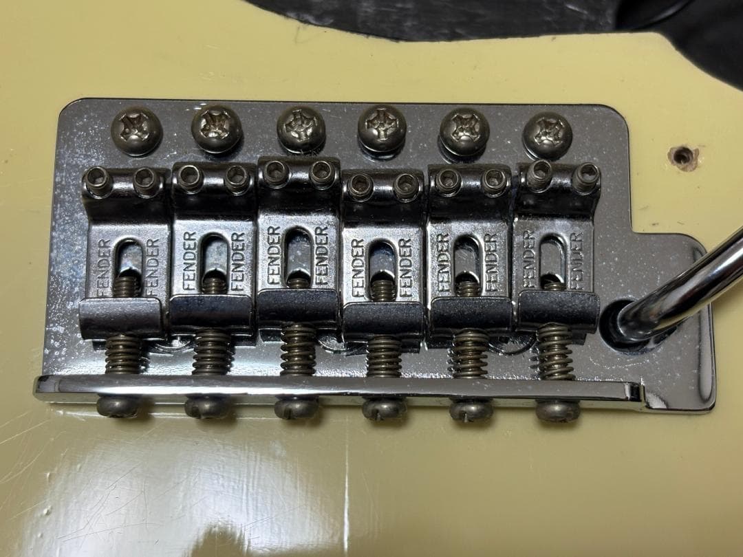 希少♪ MOON製 ストラト用ボディ アルダー ヴィンテージホワイト