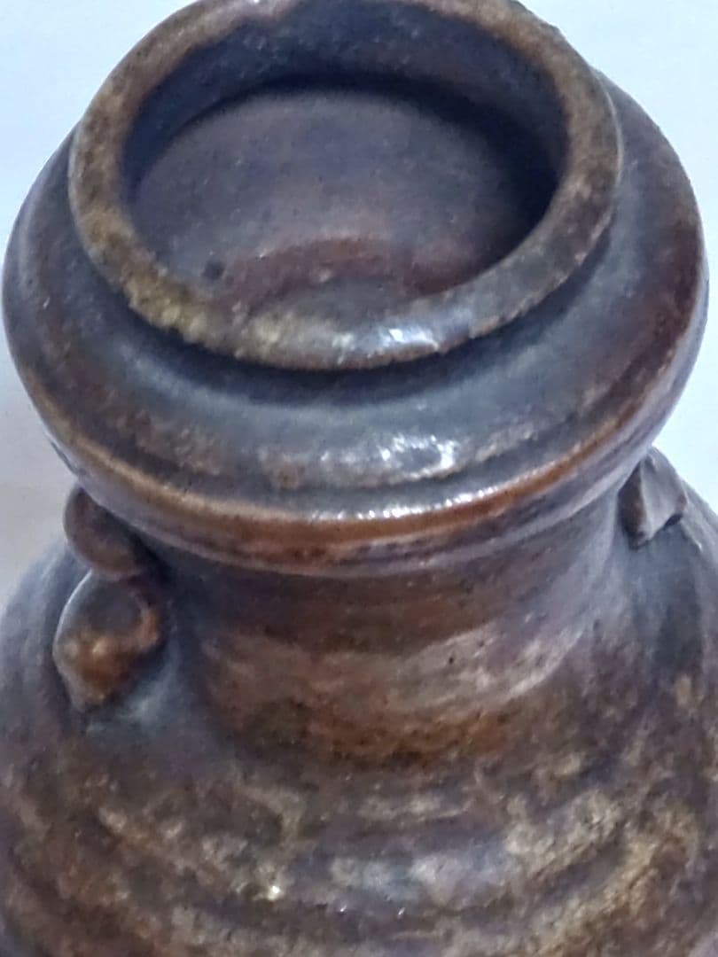 古陶 古美術 古丹波の花入