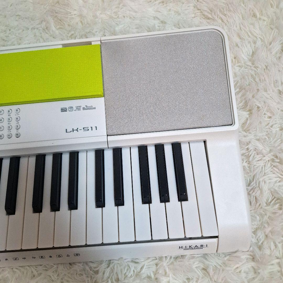 【送料無料】CASIO LK-511 電子ピアノ・キーボード ルーチェ 光ナビ