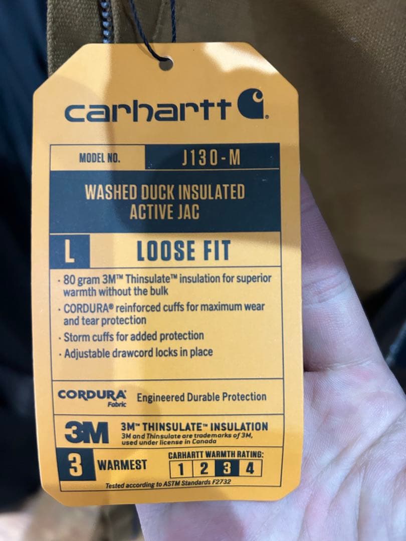 むしっくぅ Carhartt (カーハート) アクティブジャケット