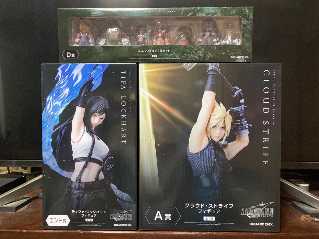 FINAL FANTASY 一番くじエンド賞 ・A賞+α ティファ,クラウド