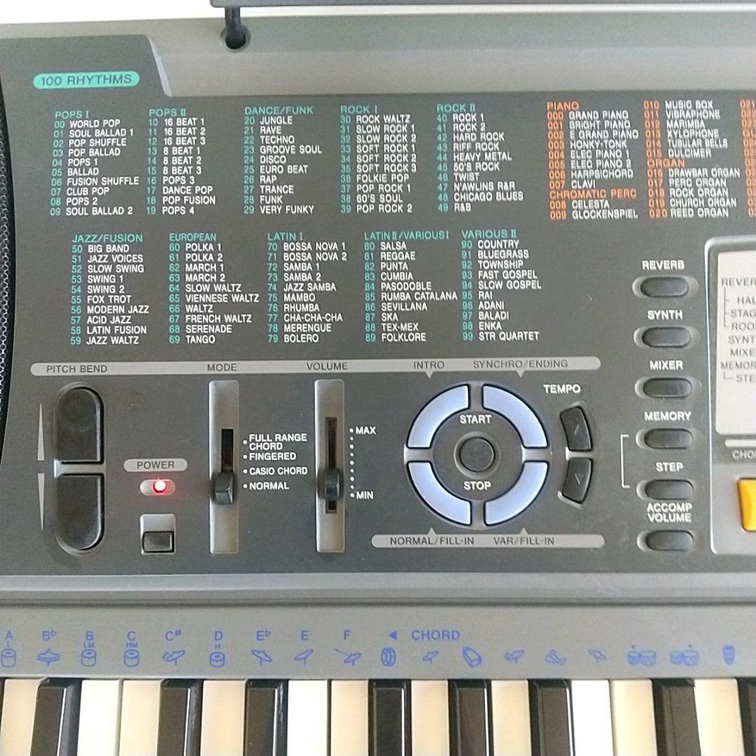 CASIO カシオ 電子キーボード 電子ピアノ CTK-601 アダプター付 - メルカリ