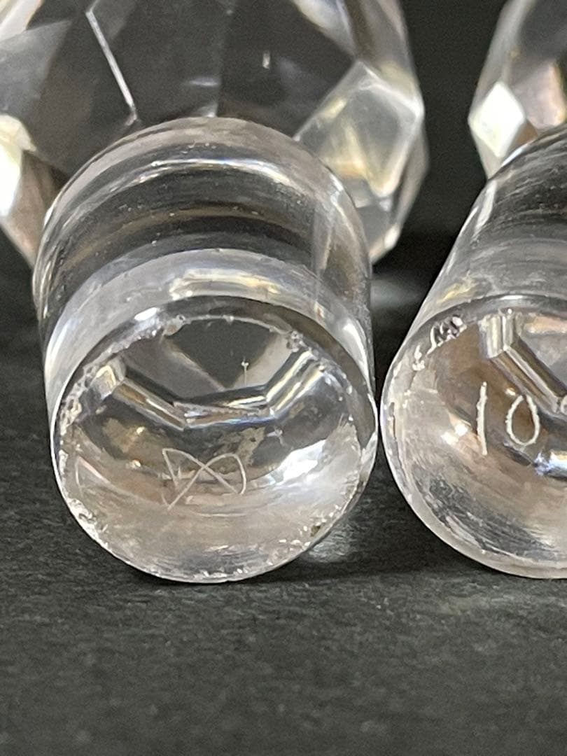 オールドバカラカブールアトマイザー香水瓶3本バカラシール有り