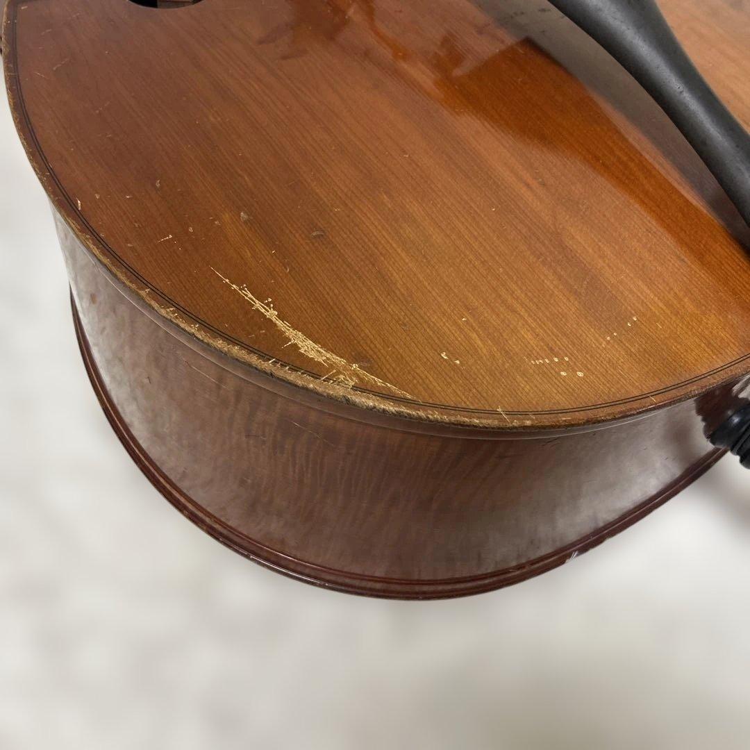 送料込み　SUZUKI　スズキ　コントラバス　No92　4/4　ケース付き