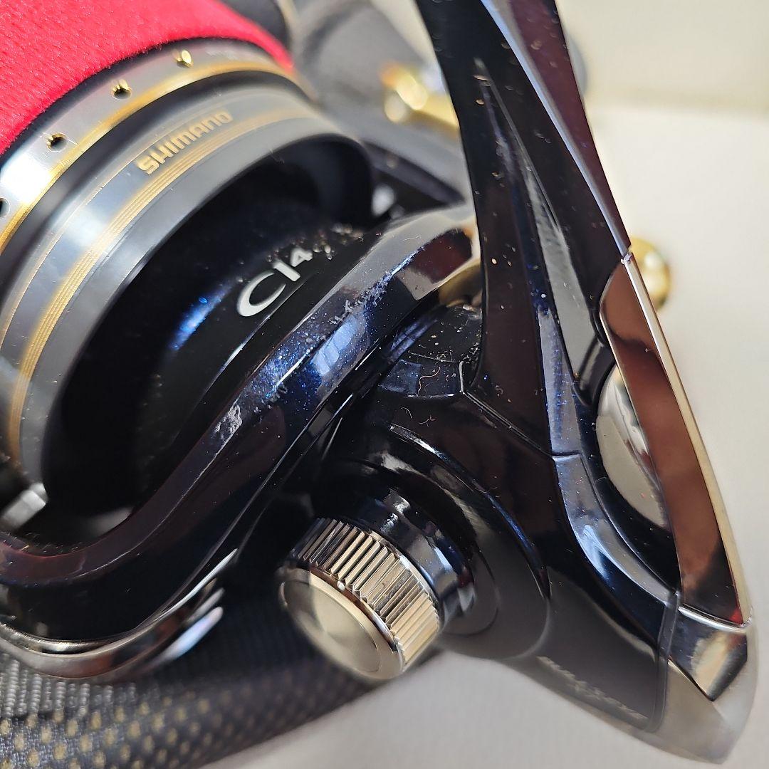 茶道具 備前焼茶入 肩衝茶入 市野信水造 窯変茶器 縞模様蓋 未使用美品